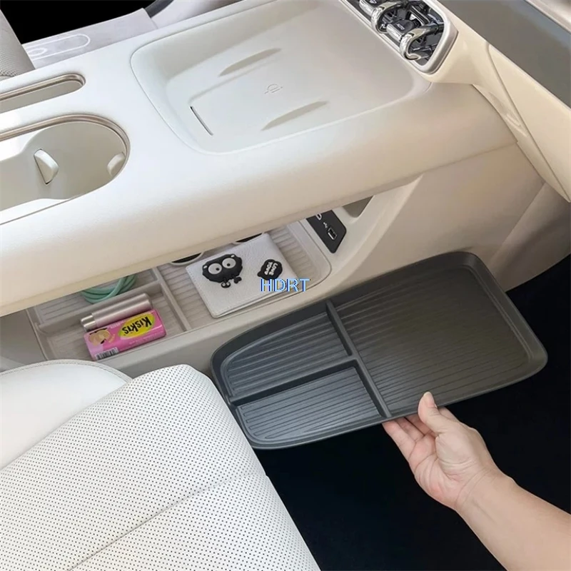 For GWM Ora 5 2026 + Center Console Storage Box Compartment Container Organizer Cover Car Style Protector Decoration Accessories
