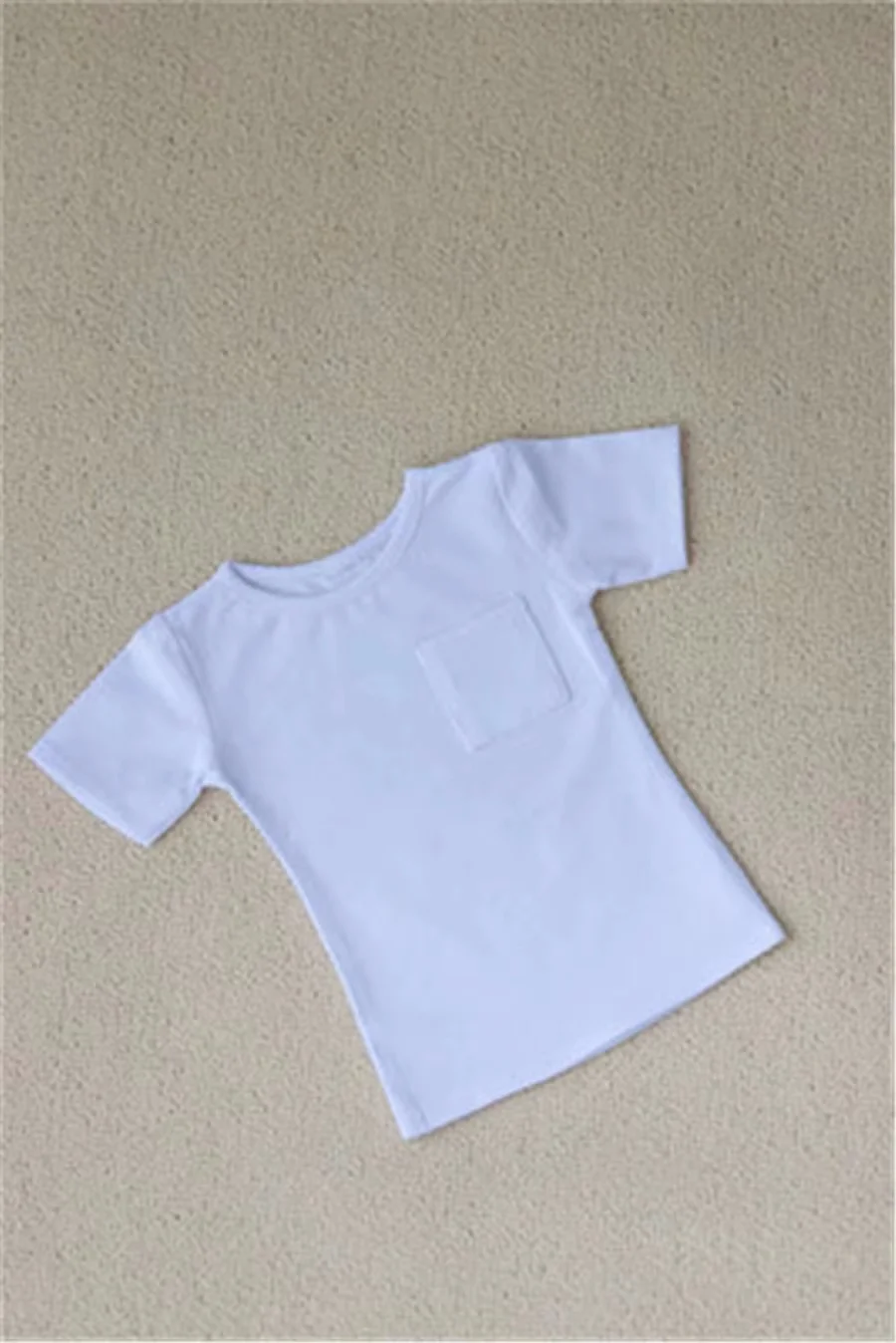 

BJD 1/3 1/4 1/6 MSD Doll All-match Sport Short Sleeve T-shirt Toy Girls Boys Daily Cute Simple Black White Gift Doll Accessories