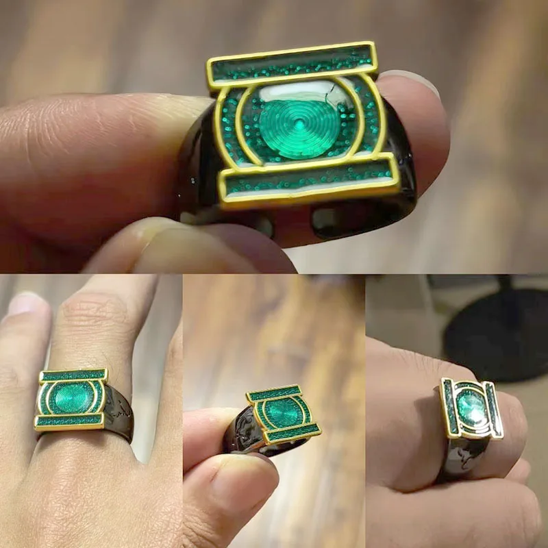 Adjustable Open Ring Cosplay High Quality Metal Ring For Men Metal Finger Jewelry Accessories Halloween Cosplay Gifts