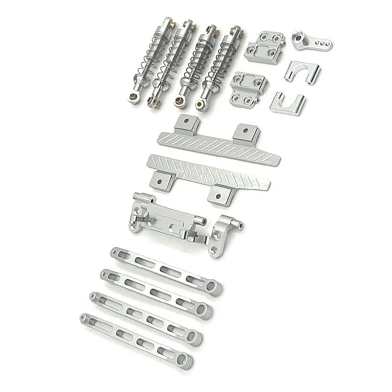 Tige de direction d'amortisseur de mise à niveau de voiture RC, ensemble d'arbre d'entraînement avant et après pour 1/12 MN82 LC79 pièces de mise à niveau de voiture RC-Y44A