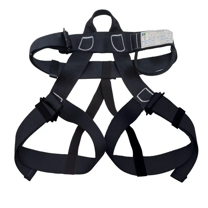 Outdoor Harness Sports Rock Climbing Half-Body Safety Protection Equipment Waist Support Aerial Survival Mountain Tools
