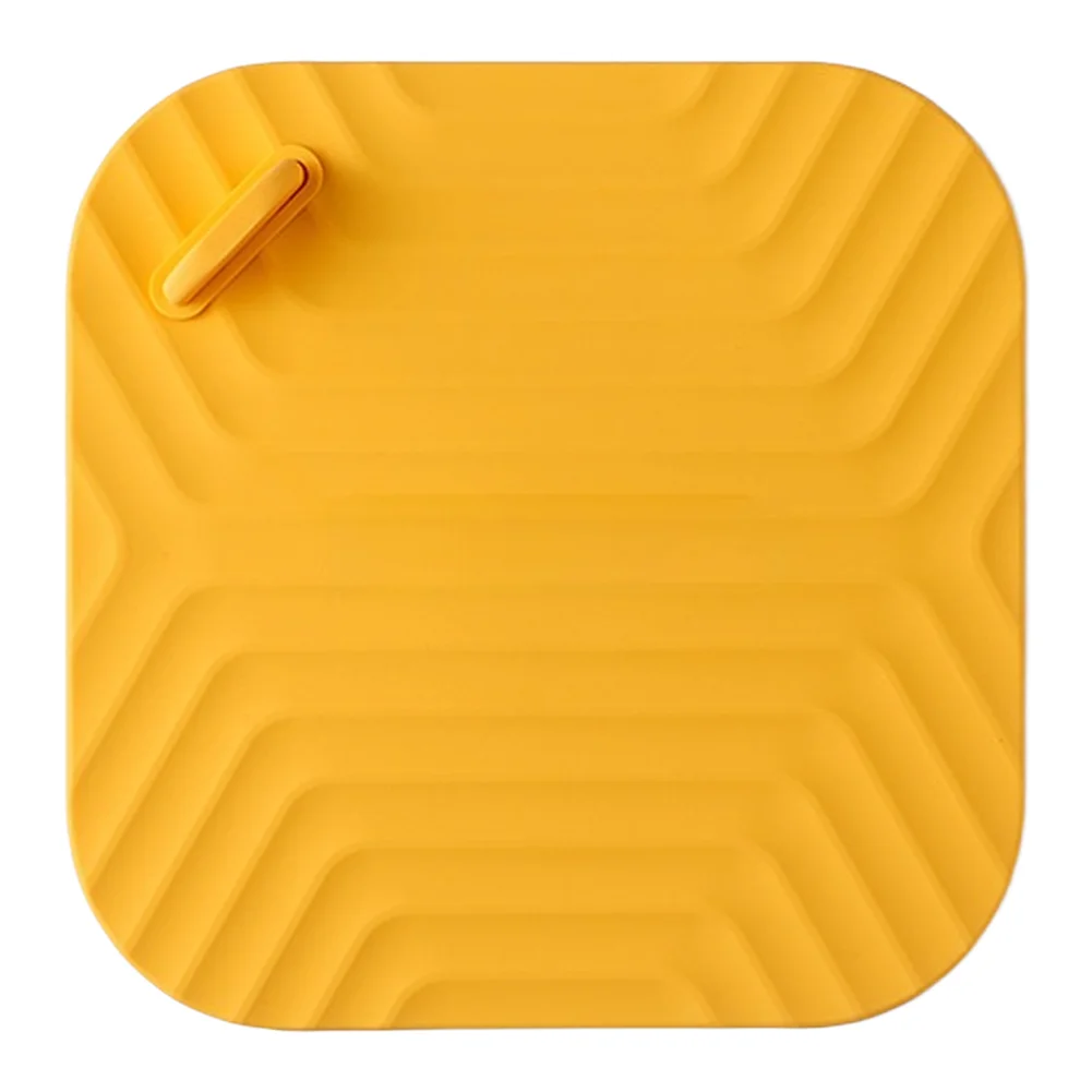 Silicone Floor Drain Cover 2 Pack for Bathroom Sink Shower Floor Drain Scent Blocker Seal 15x15cm Soft Material