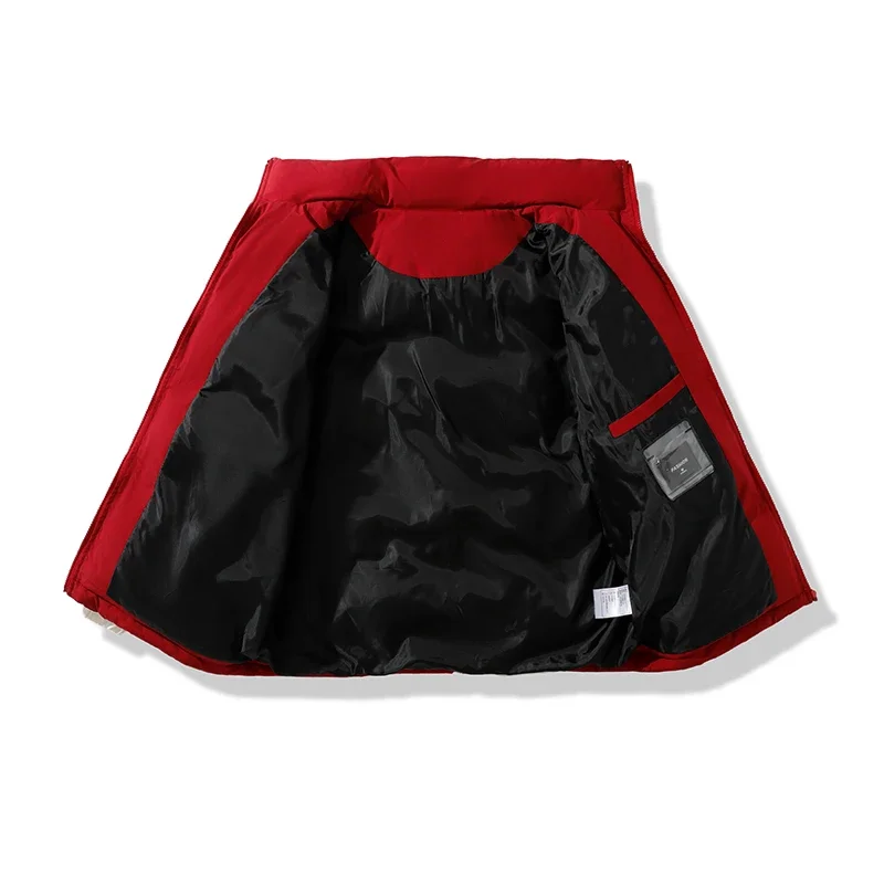 Qualität Bequeme Parkas für Männer Verdicken Warme Winddicht Männliche Kleidung Einfarbig Alle-spiel Baumwolle Jacke Mode Lässig Lose