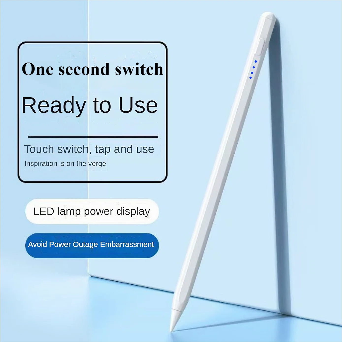 

for xiaomi Pad 6 5 Stylus Pen For Samsung Pad without Palm Rejection Tilt,for Honor Xiaoxin Pad for All Android Tablet Phone Pen