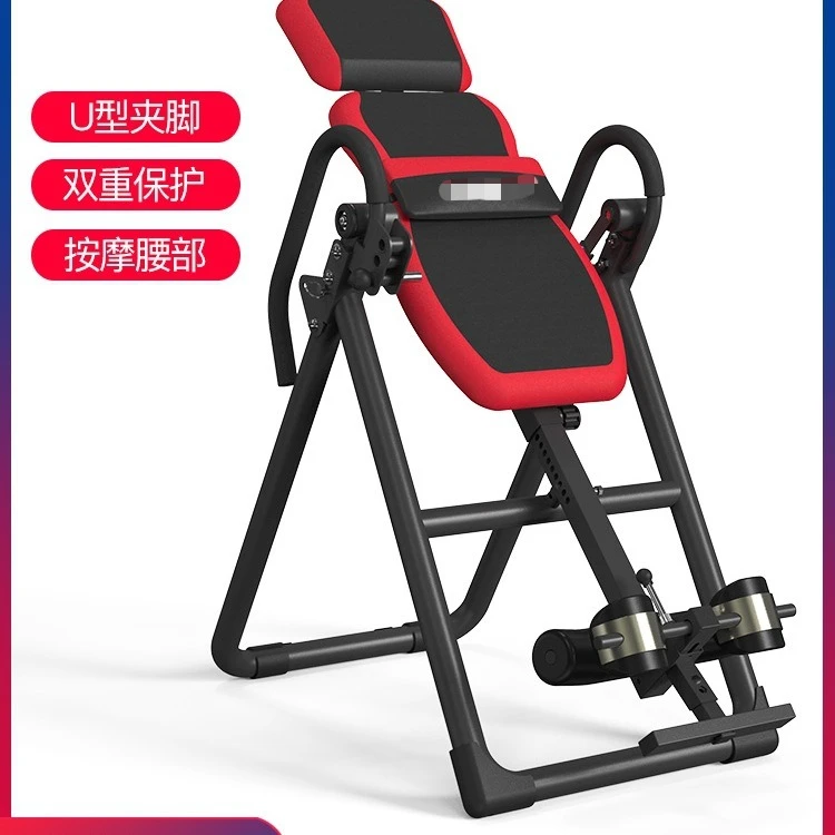 Home Fitness Foldable Inversion Therapy Table Handstand Back Pain Relief Inversion Table
