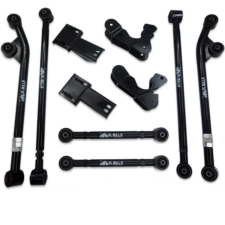 2025 تبختر جبل الصلب سوزوكي سيارة الصلب جيمي عززت سكين مغلق أربعة وصلة المحور الخلفي تعليق قضيب لتعديلات 4x4 #3