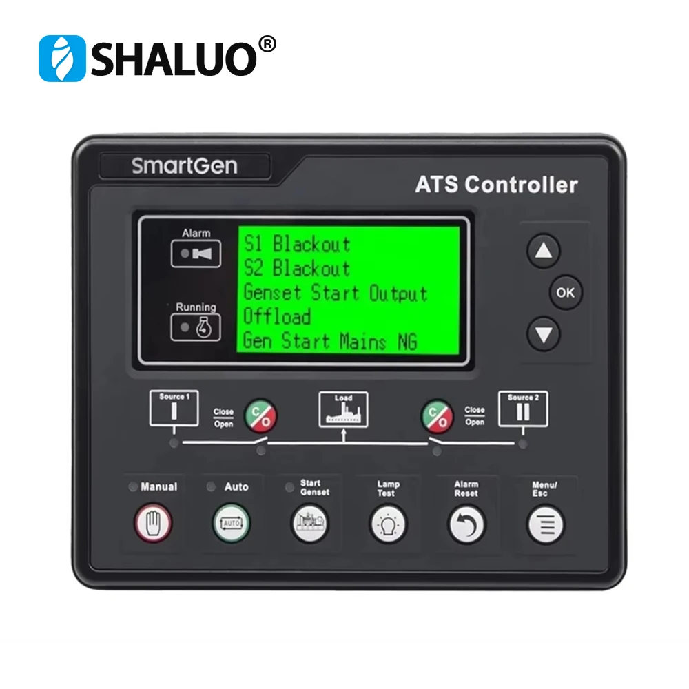 

Hot sale Diesel Generator Parts SmartGen Electric Smart Generator Ats Controller Control Panel Board HAT700 for Genset Part Plc