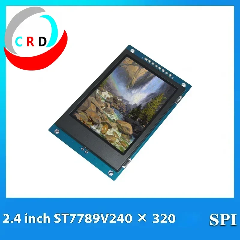 Changruida módulo lcd de tela de cristal líquido tft de 2.4 polegadas 240x320 tela ips colorida st7789 tela pequena spi tft lcd oled
