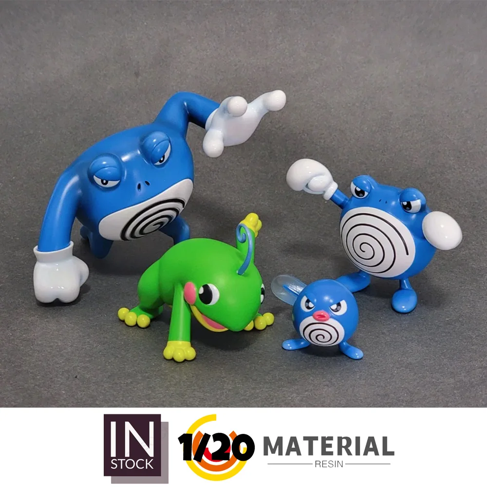 [En Stock] Figura de Resina 1/20 [FOG] Poliwag&Poliwhirl&Poliwrath&Politoed