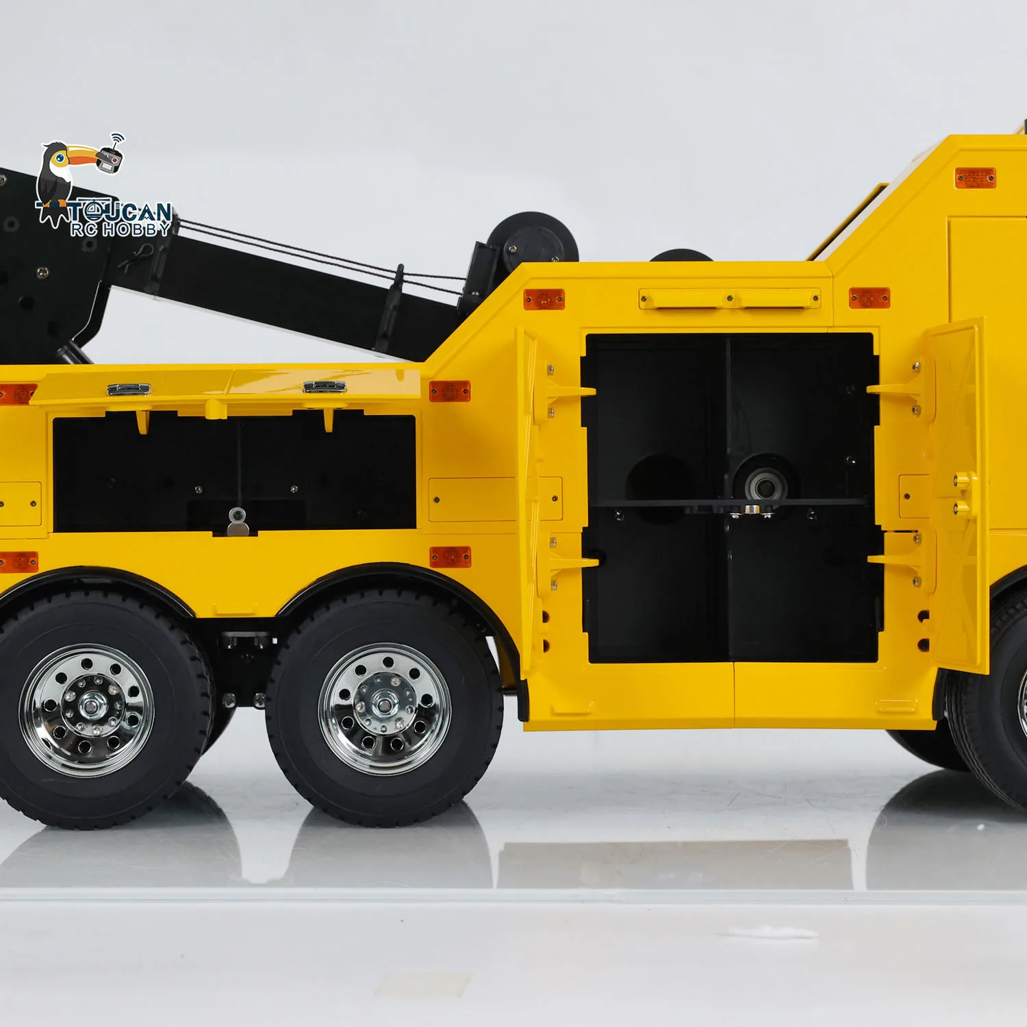 

Игрушки 1/14 8x4 RC Wrecker Буксировочный грузовик 56362 TOUCAN DIY Окрашенный готовый спасательный автомобиль FH16 Электрический восстановительный автомобиль Модель THZH1894