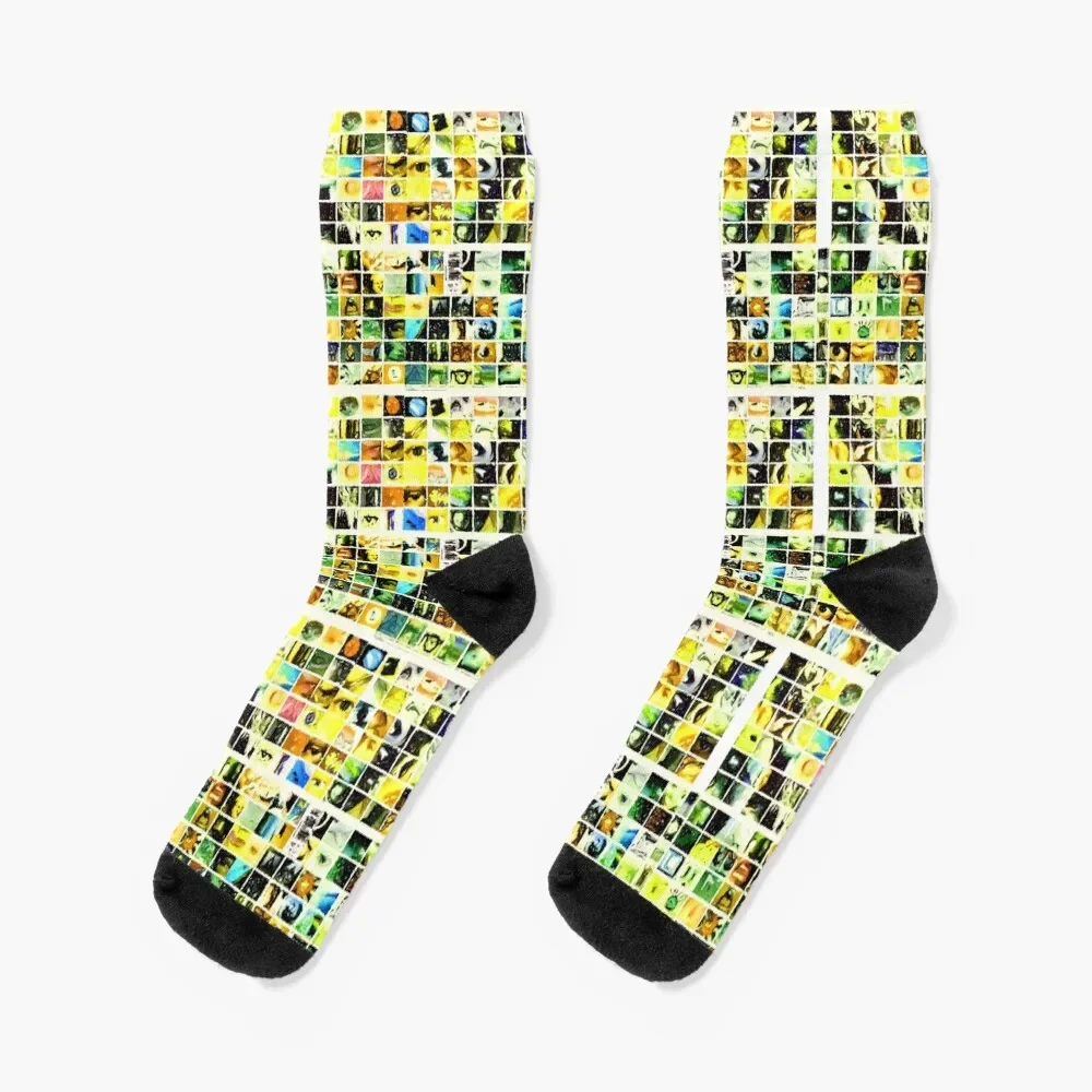 No Code____ Paint __marker Socks floral custom Men's Socks Luxury Women's