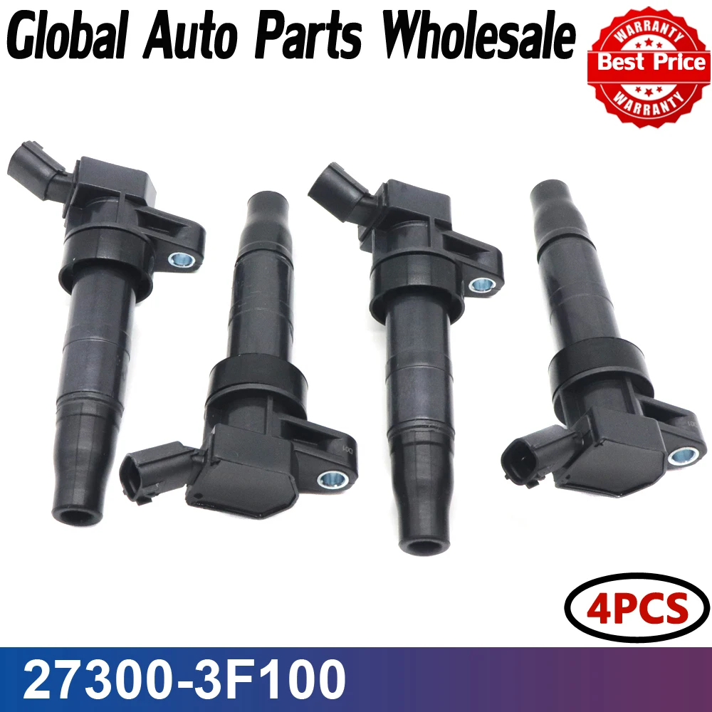 

Автомобильные катушки зажигания для Hyundai Tucson Santa Fe Equus для Kia Sportage Sorento Forte Optima, новинка 27301-3F100 27300-3F100