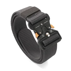 Men Belt Outdoor Hunting Tactical Belt Multi-Function Buckle Nylon Belt High Quality Marine Corps Canvas Belt