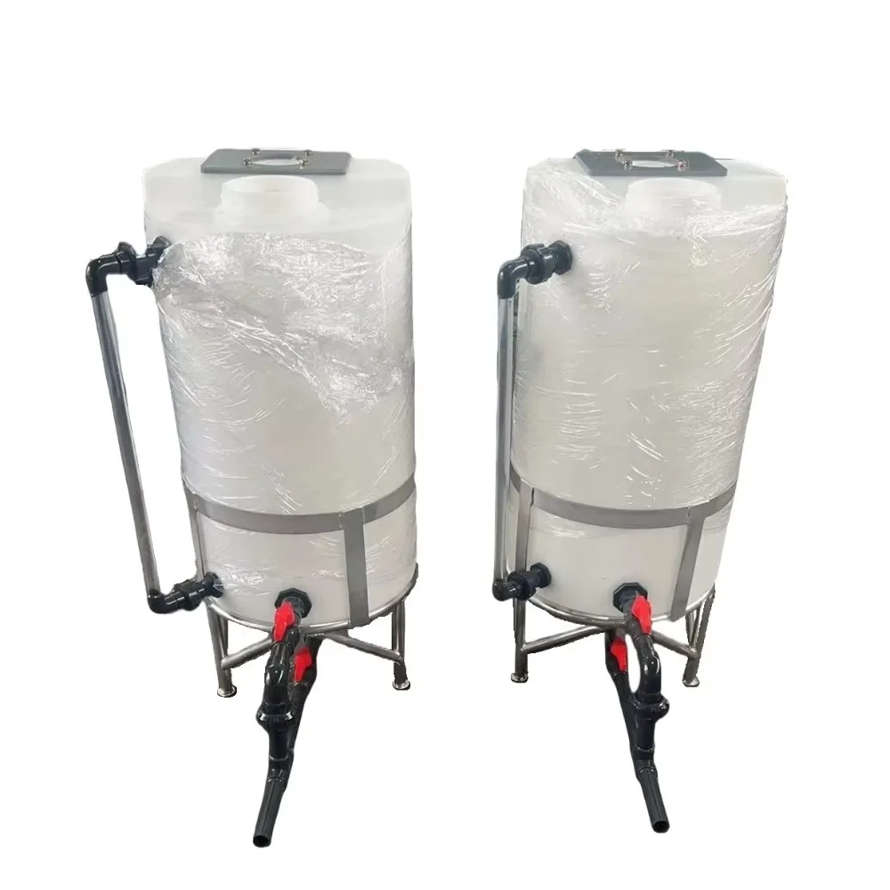 200litre Poly Plastic Liquid Storage Chemical Dosing Mixing Tank with Agitator Machine
