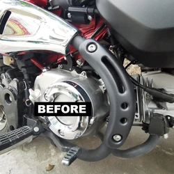Exhaust Crash Guard and Muffler Pipe Cover Fits Honda Monkey 125 Z125M Z125MA