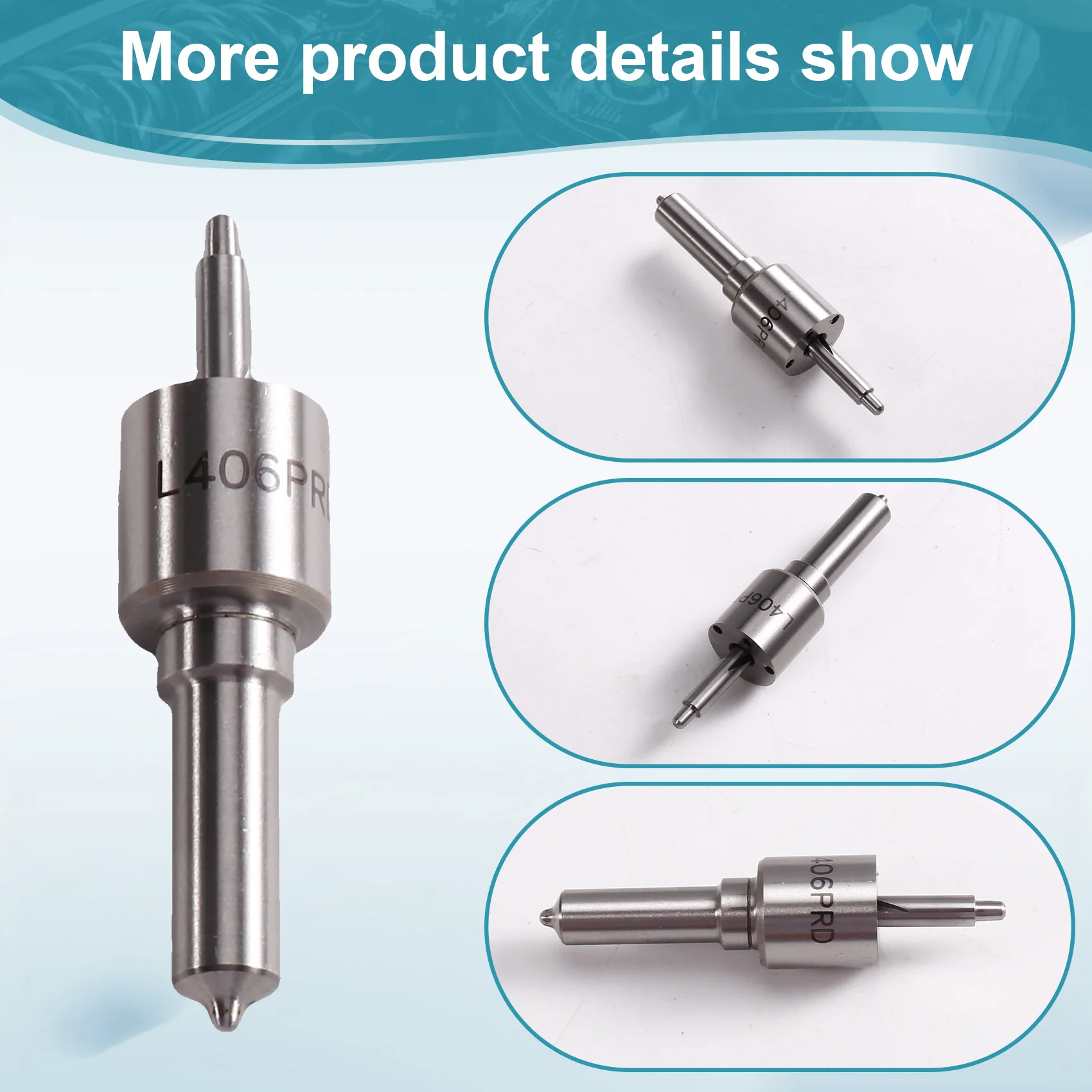 For Mercedes Benz C207 A207 E220 CDI 29271551 Compatible L406PRD Fuel Injector Nozzle- 4 Pack