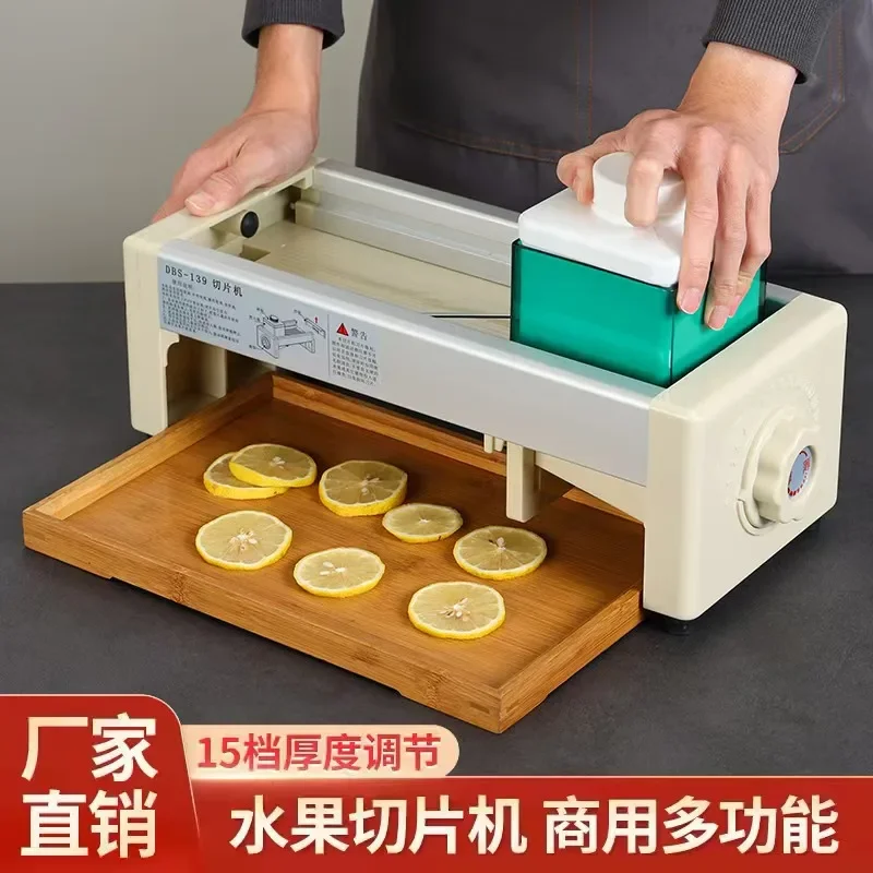 Manual Fruit Slicer for Lemon Grapefruit Commercial Home Use Kitchen Tool Fruit Tea Cutter