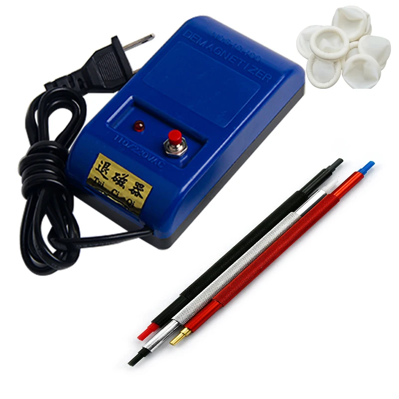 3PCS Watch Repair Tool kit Demagnetizer Demagnetize Tool Mechanical Watch Hands Pressing Repair Tool Set