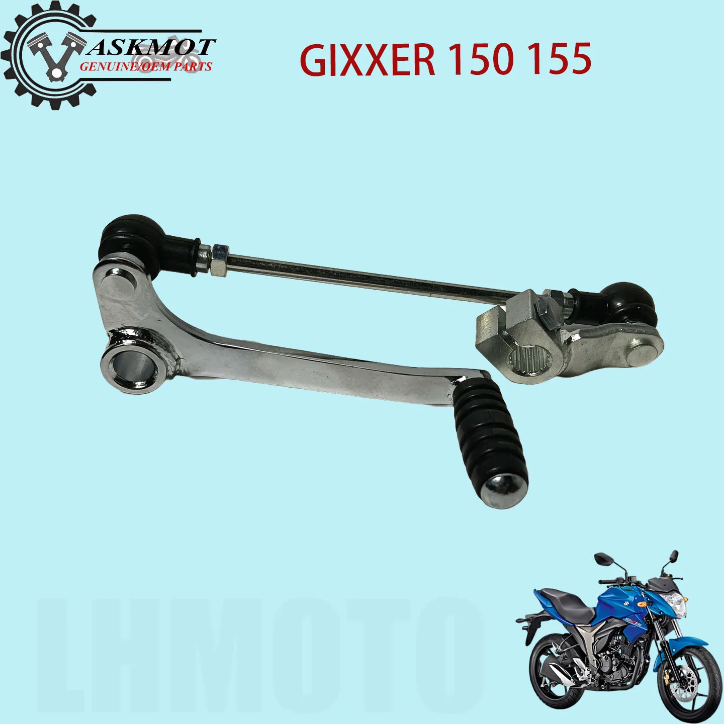 

Motorcycle Gear Shift Lever Pedal Scooter Modification Parts Gear Change Pedal Suitable for GIXXER150 GIXXER155