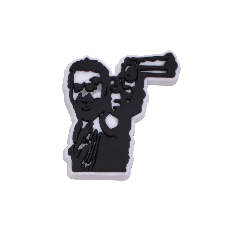 Toy Gun Shoe Charms for Crocs Sandals Kids Clogs Pins Girls Badges Men Jeans Women Decorations Buckle Shoes Accessories