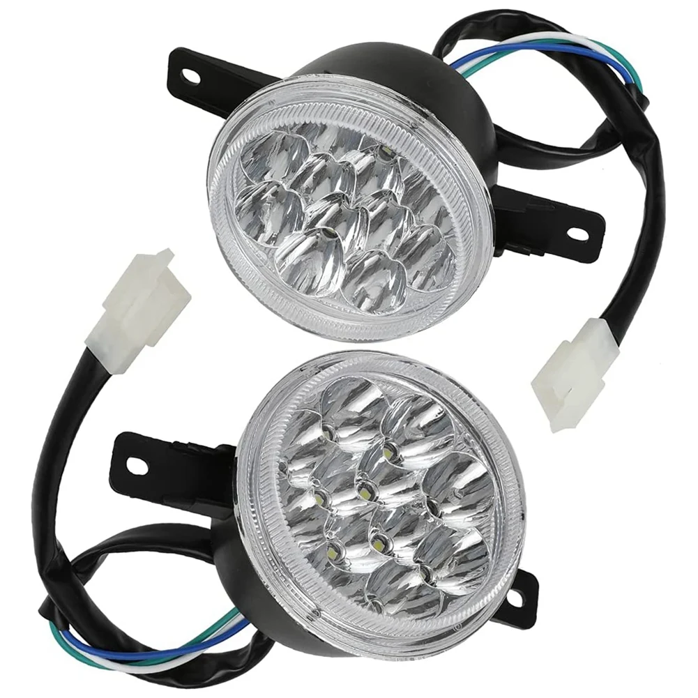 12V LED Front Left & Right Light Lamp for 150Cc 200Cc 250Cc D-Type Baja Coolster Kazuma ATV Quad