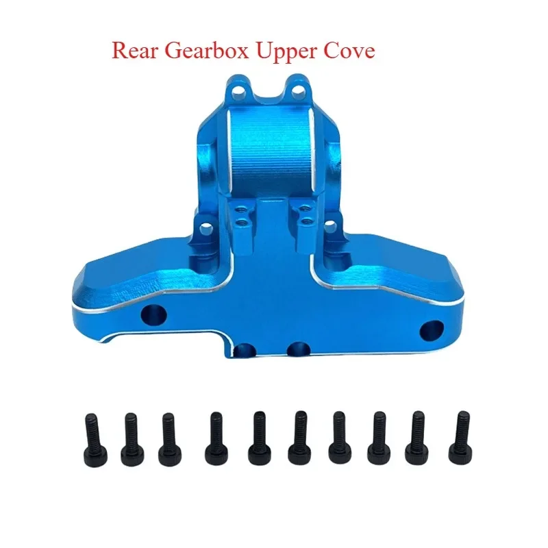 MJX Hyper Go 1/14 14211 14301 14302 14303 MetalRear GearBox الإسكان صندوق التروس قذيفة التفاضلية RC قطع غيار السيارات