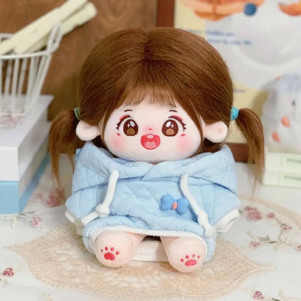 

Plush 20cm Cotton Doll Pajamas Trendy Cute Fresh Princess Nightdress kirt 2024 Doll Clothes Accessories Children