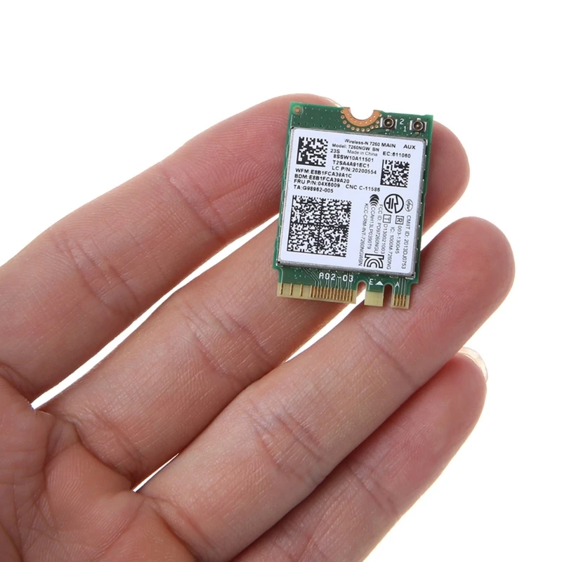 7260NGW FRU 04W3830 04X6009 04X6086 PCI-E وحدة بطاقة Wifi اللاسلكية لـ Lenov