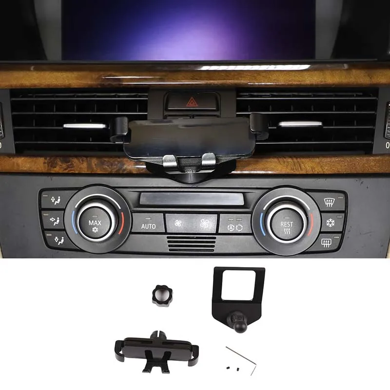 Gravity Air Vent Phone Mount Holder For BMW E90 E92 E93 3 Series 2005-2012 Dashboard Cellphone Accessories