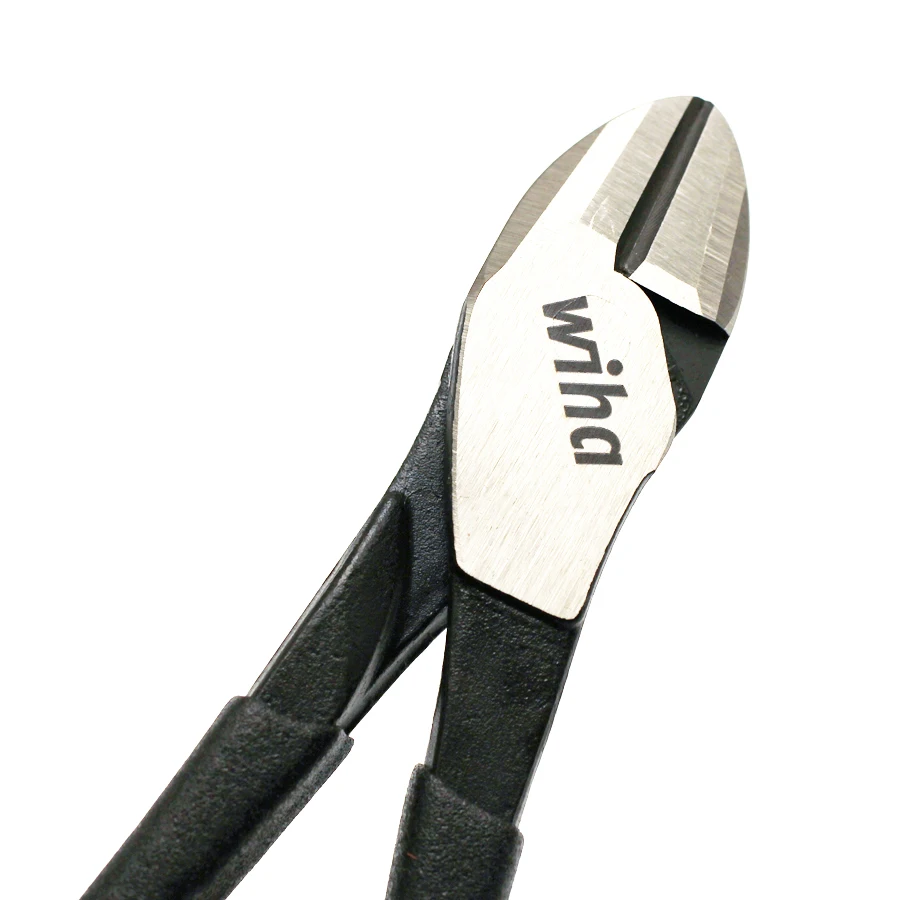 Wiha 6-Inch Diagonal Pliers in CRV Steel for Cutting Wires Black Forest Series Diagonal Pliers with Comfort Grip NO.45322|45843