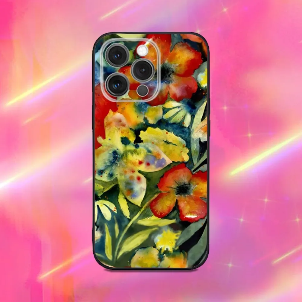 حافظة هاتف A-Adrianne L-Lenker لهواتف iPhone 16,15,14,13,12,11,Pro,Max,Plus,X,XS,XR,SE,8,7,Mini,Soft Silicone Black Case #2