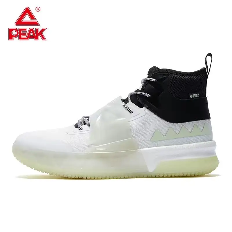 Scarpe da basket da uomo PEAK Monster 8th Generation Professional High-top scarpe sportive da studente celebrità sportive resistenti all'usura