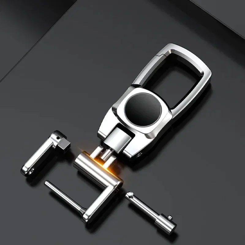 Car Key Rings Stainless Steel Keychain Keyring For BMW Mercedes Benz Audi VW Volkswagen Honda Lexus Toyota Mazda Nissan Skoda