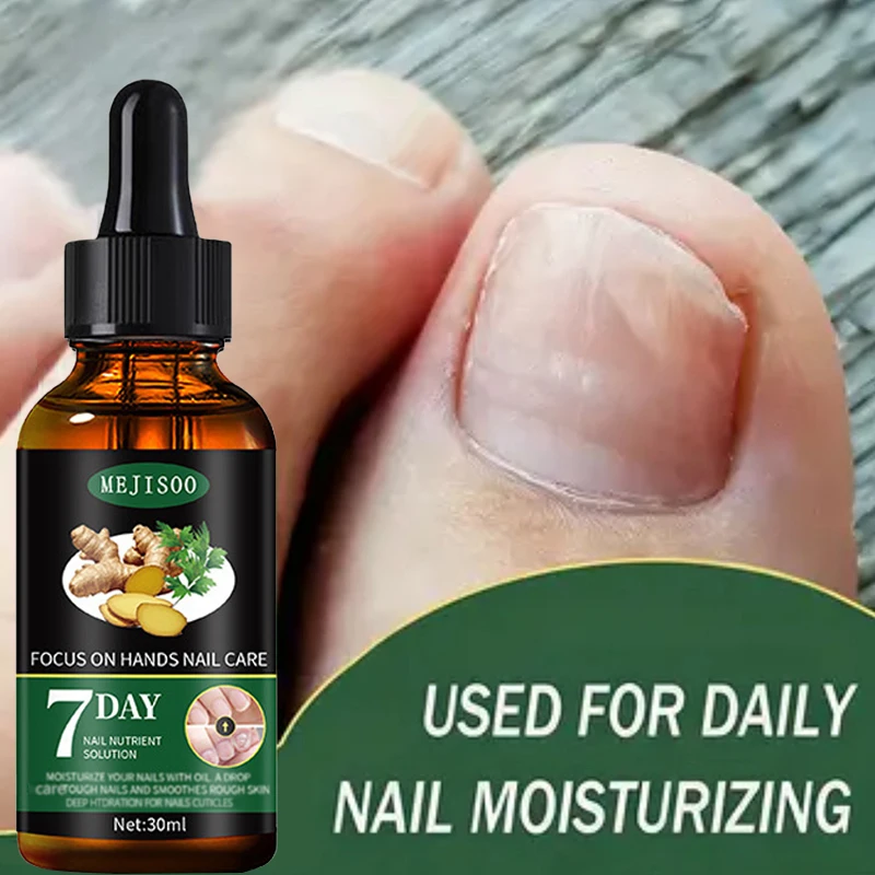 7-Day Turmeric Nail Strengthener Fast-Absorbing with Silk Protein Castor Oil Aloe & Glycerin Boosts Shine Strengthens Nails