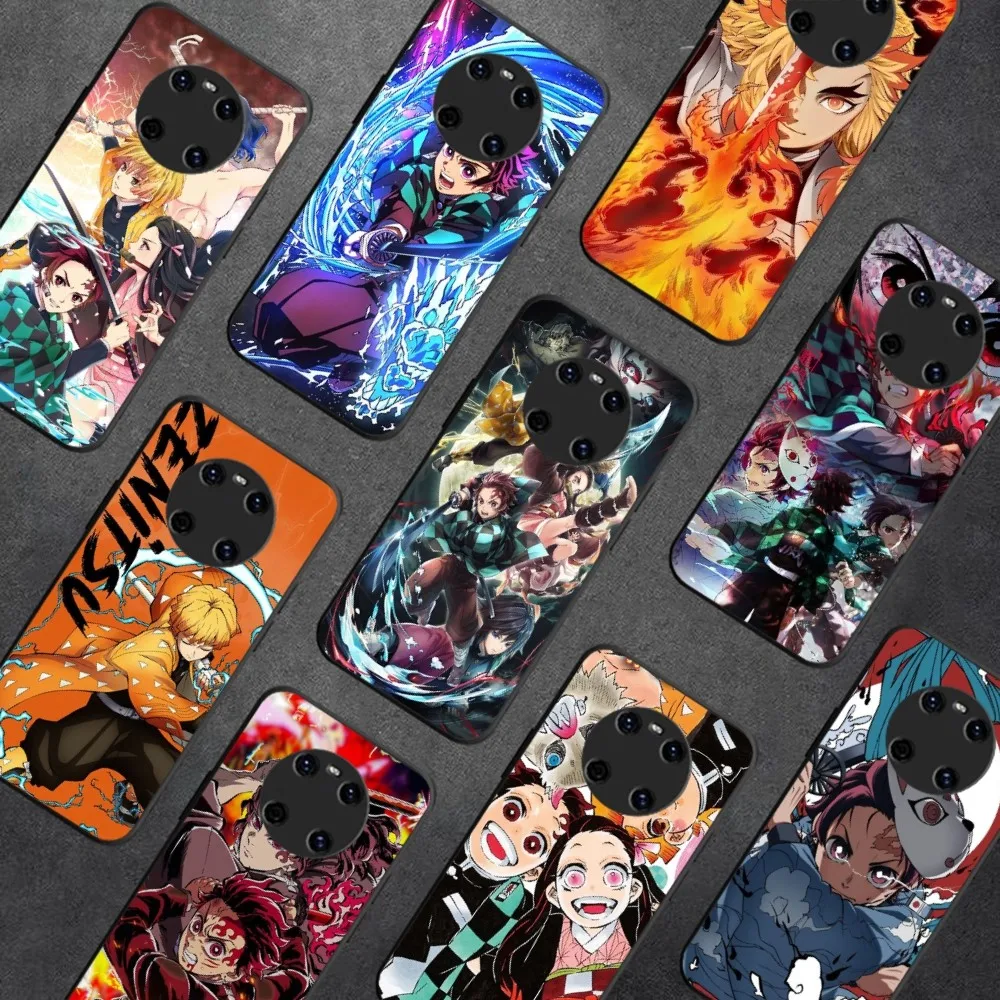 Demon Slayer Phone Case For Huawei Y9 6 7 5 Prime Enjoy 7s 7 8 Plus 7a 9e 9plus 8E Lite Psmart Shell