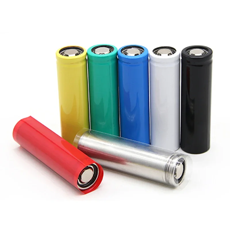 21700 PVC Heat Shrink Tube Battery Film 78x36mm Precut Shrinkable Sleeve Tubing Protect Pipe Cover for Batteries Wrap