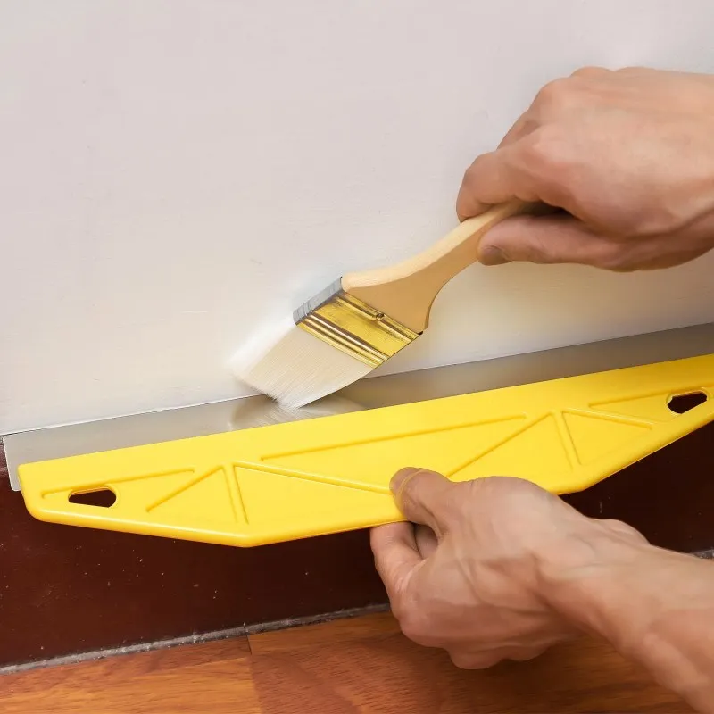 12 Inch Plastic Paint Protection Board, Heavy-Duty Wall Painting Tool, Suitable for Precise Trimming and Wallpaper Cutting.