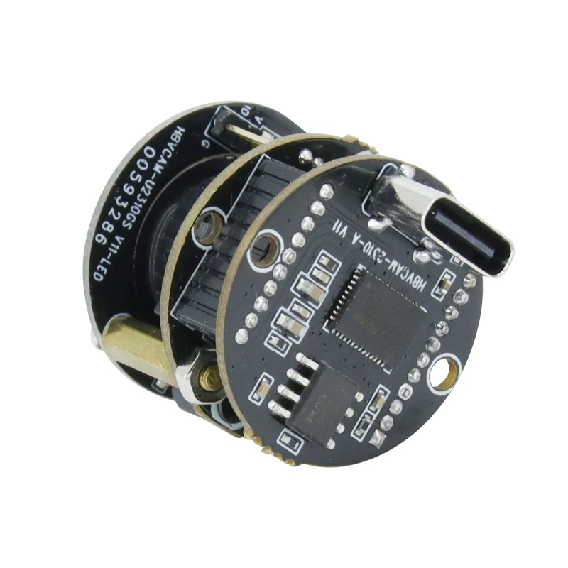 2 MP Global Exposure Camera Module for Embedded Round Hole and Pipe with IR Night Vision Light Panel - Image 4