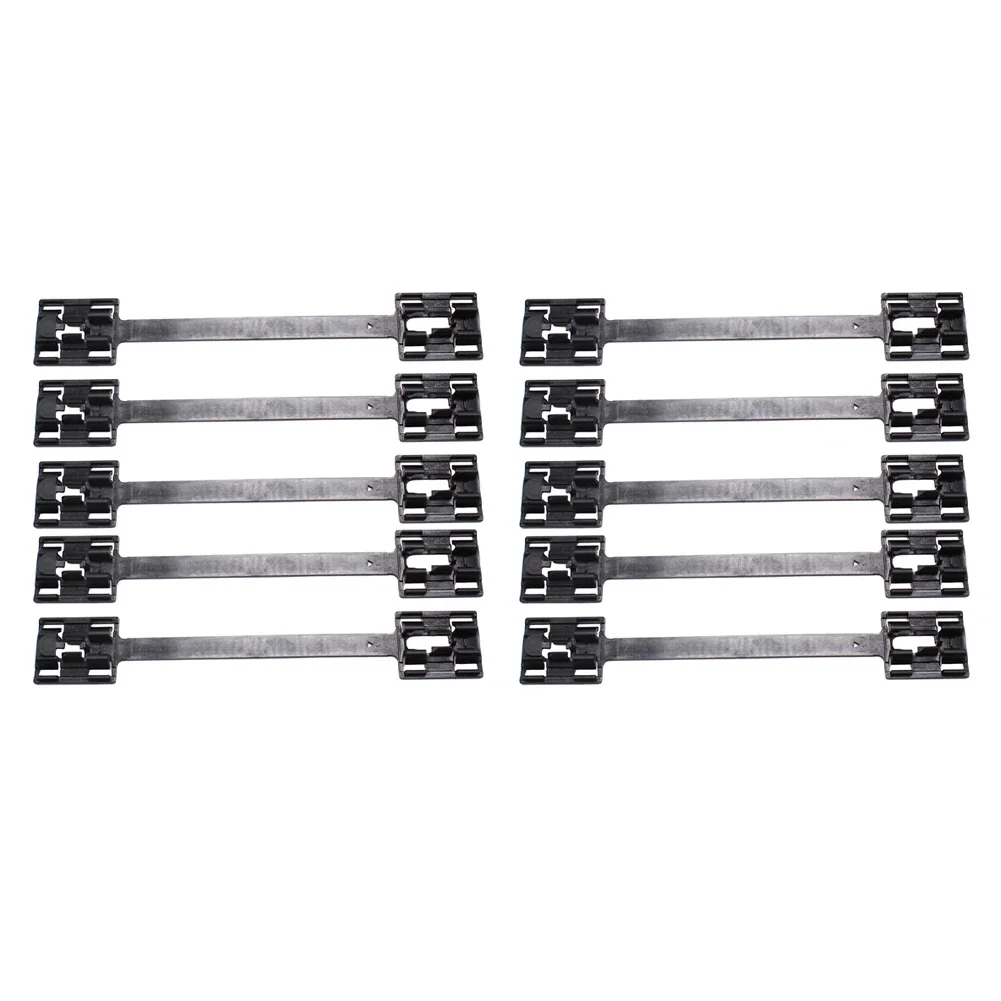 10pcs Car Door Sill Strip Clip 164987 9174457 For Opel For Astra G For Vectra B For Zafira A ABS Sill Trim Fastening Clips