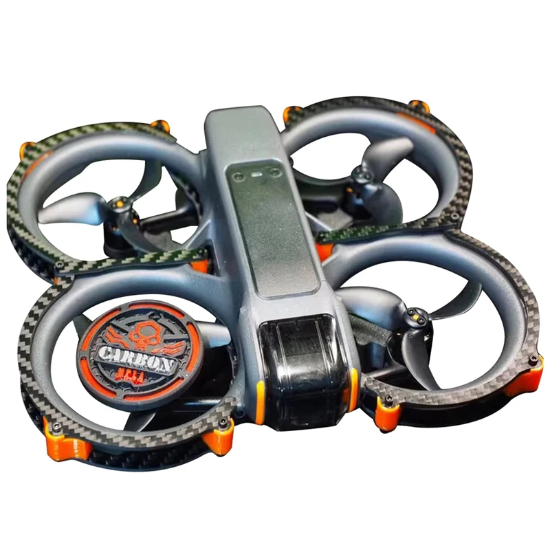 

A33T-Carbon Fiber Armor Non-Destructive Installation Protection Kit Anti-Scratch Anti-Fall For DJI AVATA2 Accessories