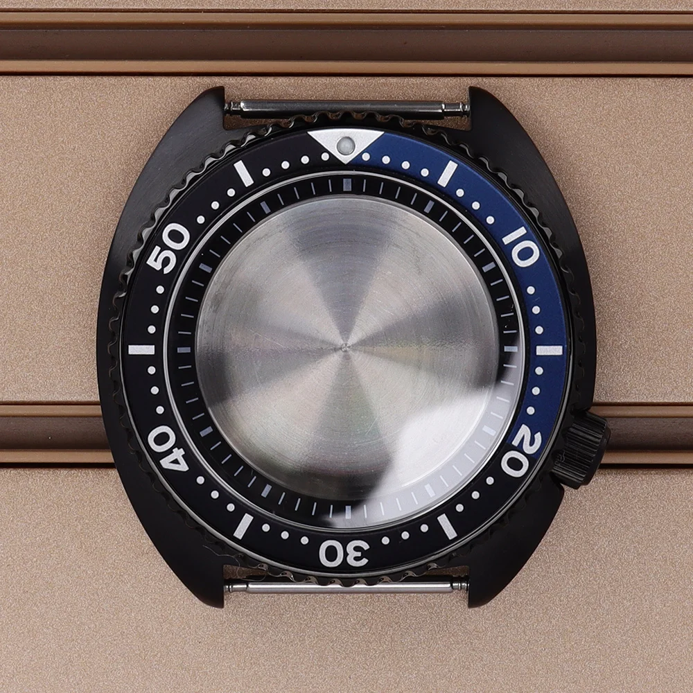 

Корпус часов Diver NH35 45 мм 10 АТМ с кольцом для черепахового ушка NH35 NH36 NH38 NH34 Циферблат 28,5 мм 120 кликов Сапфировое стекло