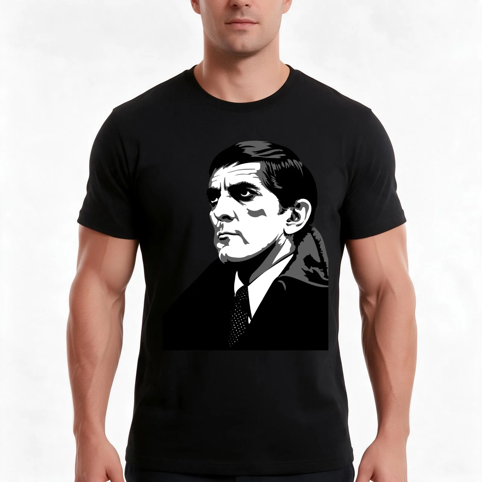 Dark Shadows - Barnabas Collins T-Shirt, Summer Casual Cotton Tee, Oversized Streetwear Tops, Vintage Graphic Print, 100% Cotton