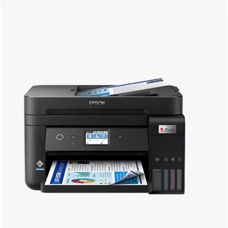 اتصال واي فاي جديد EP Son L6298 مطبوع على كلا الجانبين A4 طابعة ماكينة فاكس تجارية متعددة الوظائف ملونة جديدة #2