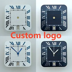 NH35 dial watch dial square dial Roman numeral NH35 date at 6 o'clock dial men's fit NH35 movement watch accessories