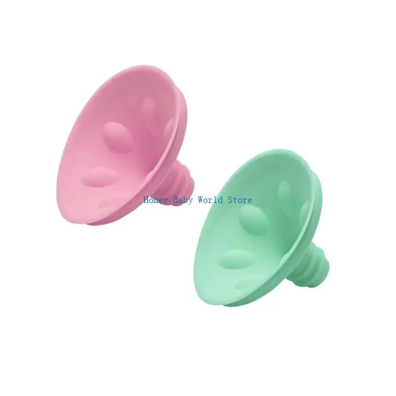 

B2QD Мягкий силиконовый соединительный адаптер, фланцевая вставка для грудного вскармливания, инструмент для молокоотсоса