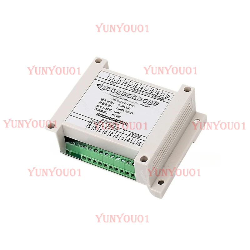 AAAAA  8 Channel Resistance Measurement Module 10mΩ To 40MΩ RS485 Ethernet Communication