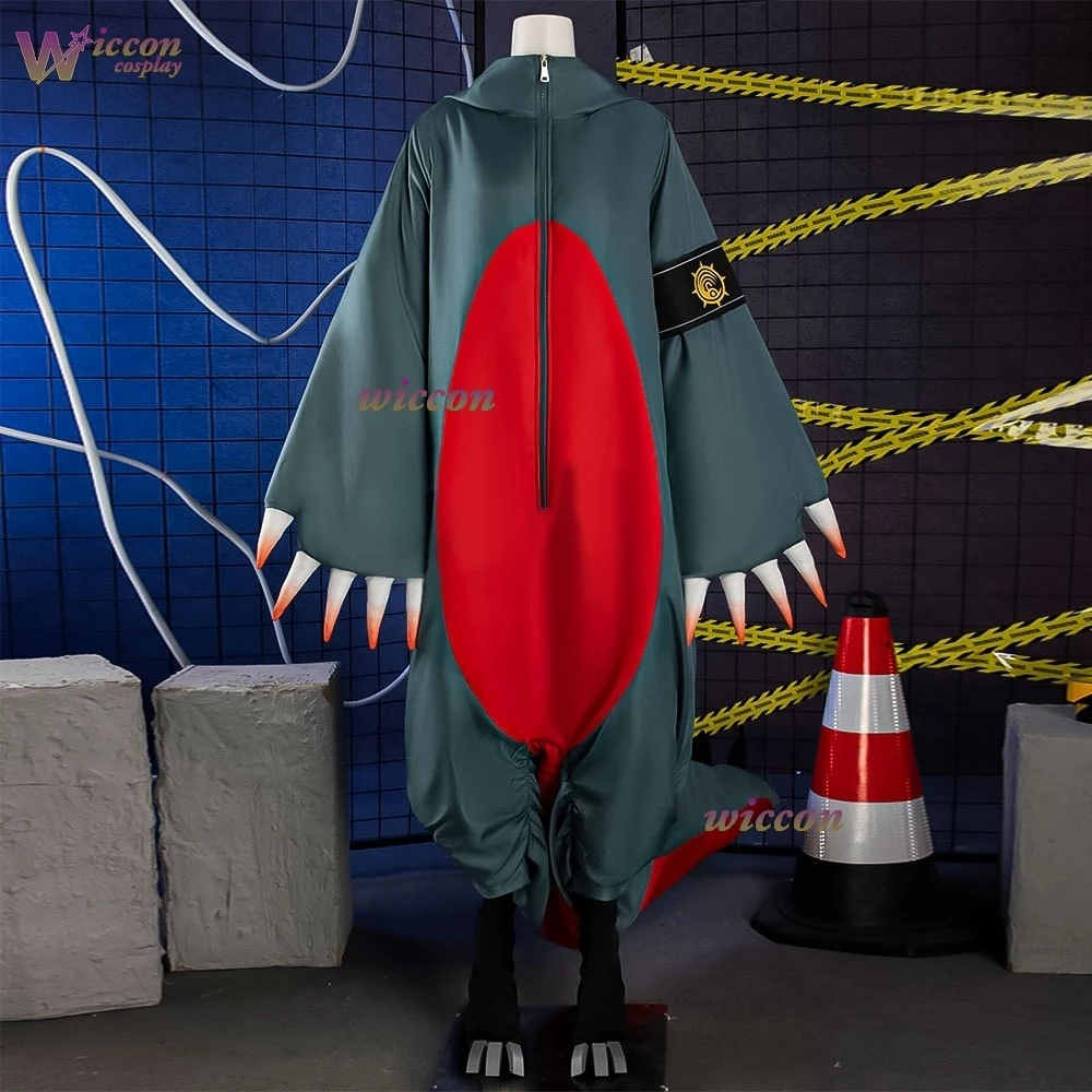 

MOE XS-3XL Gachiakuta Anime Guita Cosplay Costume Wig Roleplaying Mbroidery Top Jumpsuit Halloween Carnival Theme Party Dress Up