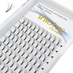 6D/8D Premade Fans Russian Volume Lash Extensions 0.15 Flat Hair&0.07 Round Hair Mixed Eyelash Fans Bundles Soft Individual Lash