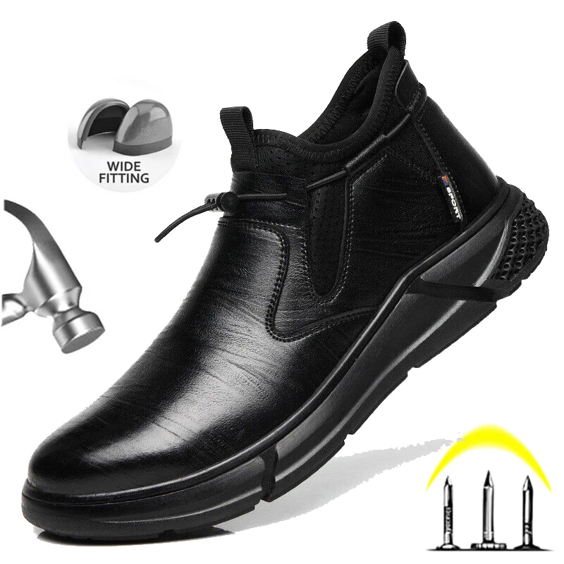 

Male Safety Shoes Work Sneakers Indestructible Work Boots Waterproof Men Steel Toe Work Shoes Sport Safety Shoes Dropshipping