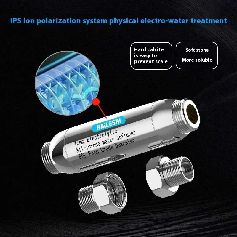 IPS Whole House Water Descaler Scale Inhibition Softener System Machine Anti Limescale Corrosion & Hard water